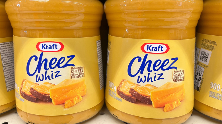 Kraft Cheez-Whiz on store shelves