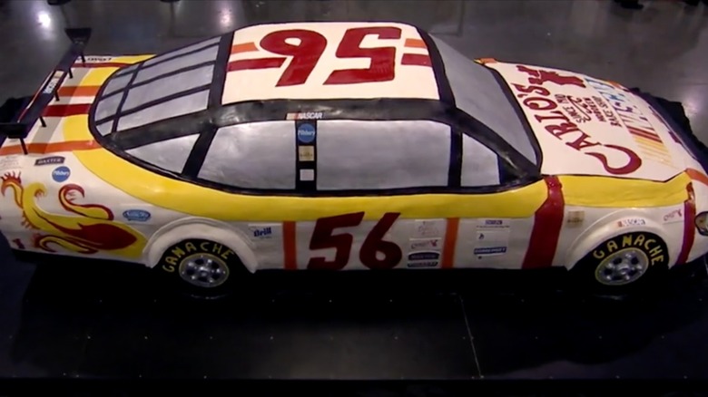 The Cake Boss life size race car cake