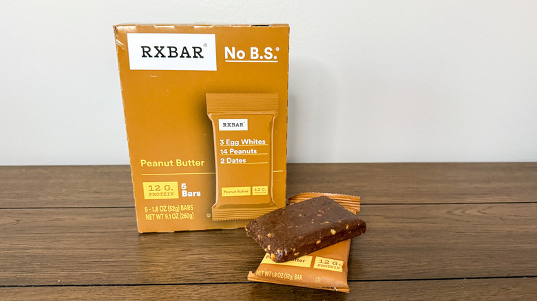 Box of Peanut Butter RXBARs