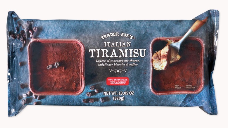 Package of Trader Joe's Italian Tiramisu