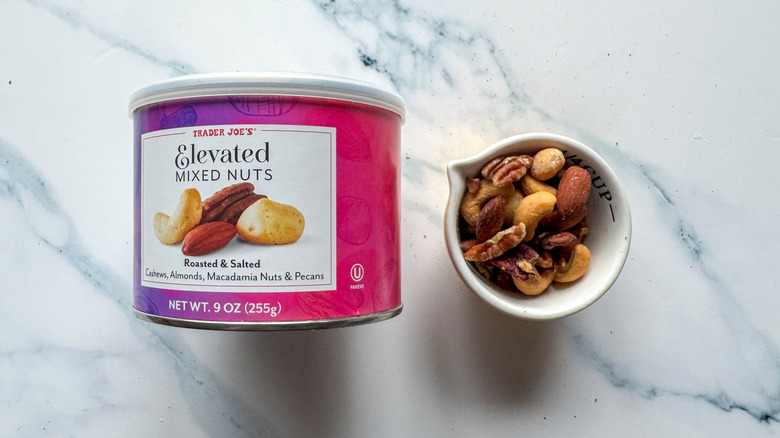 Elevated mixed nuts