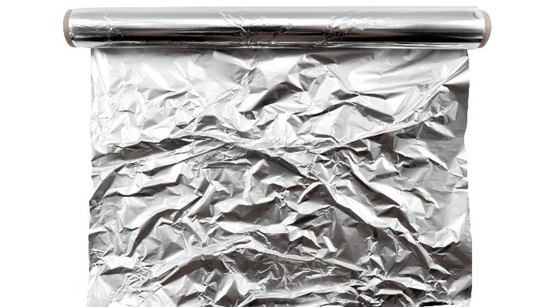 Roll of aluminum foil