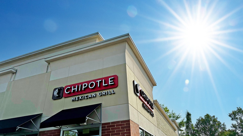 A Chipotle Mexican Grill storefront