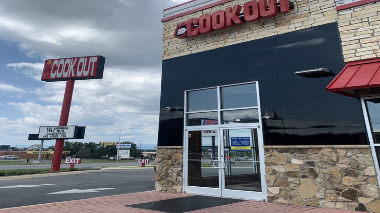 A Cook Out storefront