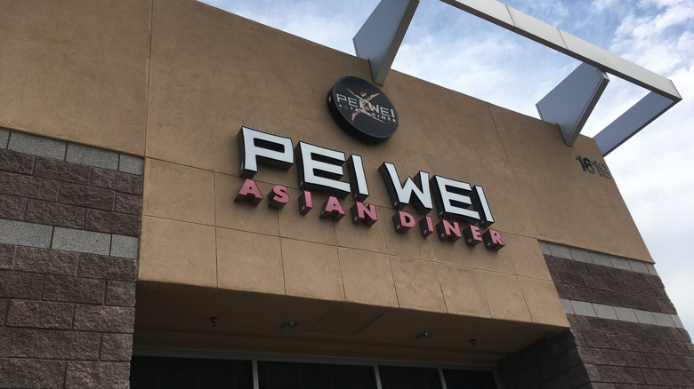 A Pei Wei storefront