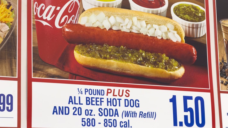 Costco Food Court Hot Dog