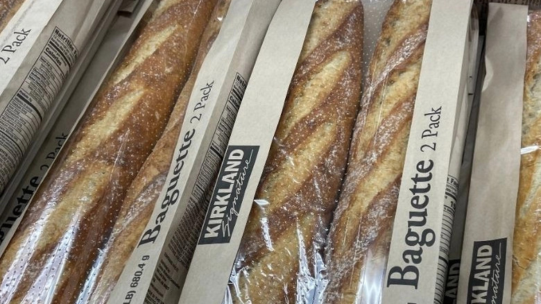 Baguettes in two-pack bags