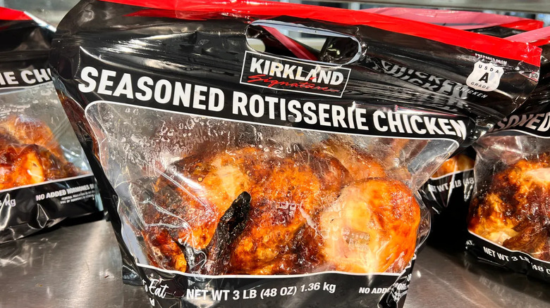 Costco Rotisserie Chicken in a bag