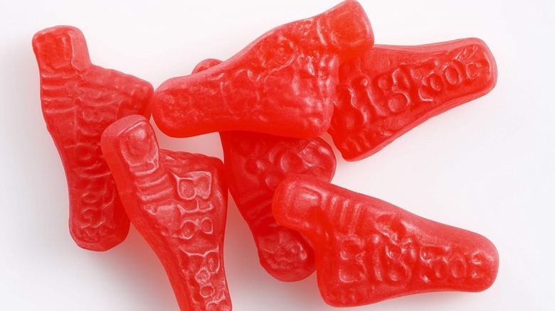 pieces of Big Foot candy
