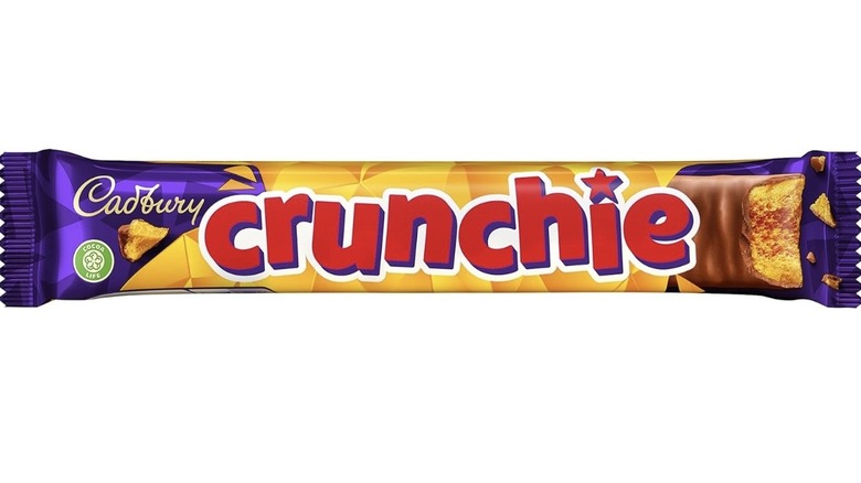 top down view of Crunchie