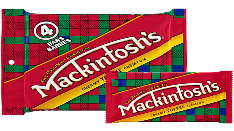 4 pack of Mackintosh's bars