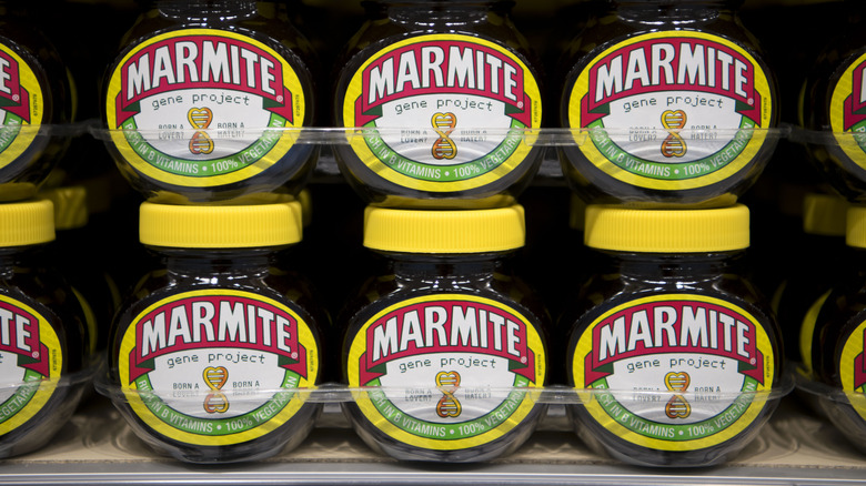 Multiple jars of Marmite