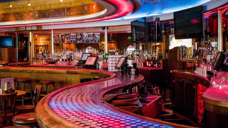 Bar area at Silver Dollar Bar