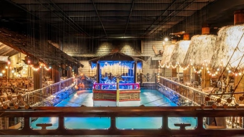 Pool area inside the Tonga Room & Hurricane Bar
