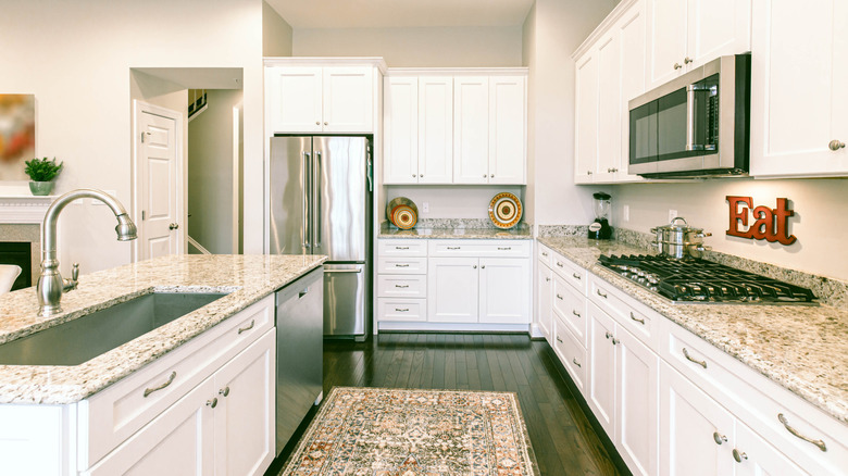 dishwasher built into island