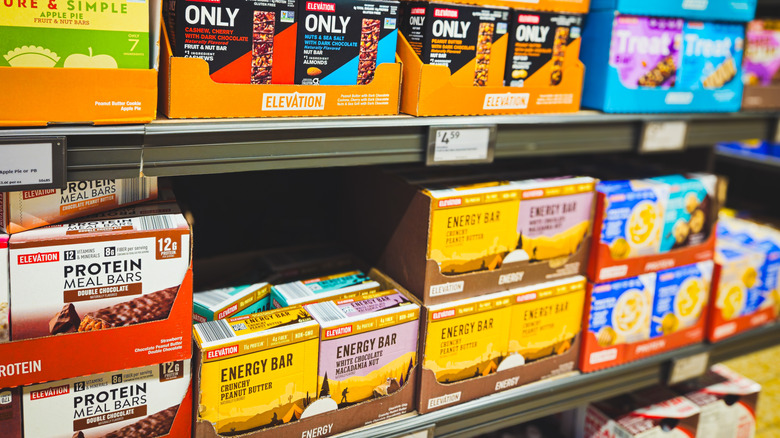 Aldi grocery store with products