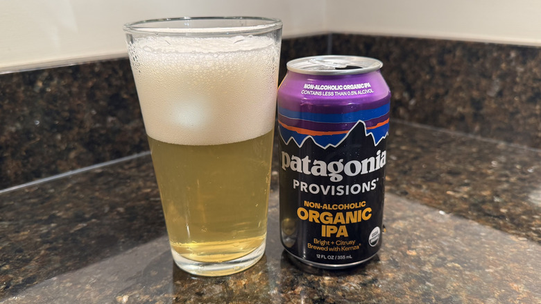 Patagonia Provisions beer on countertop