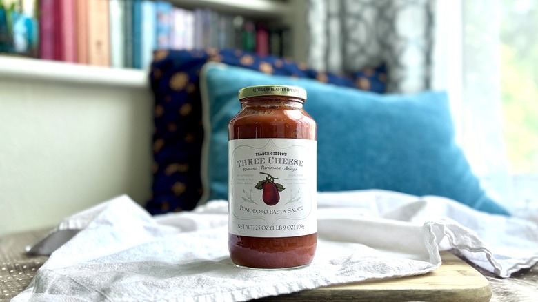 Trader Joe's Three Cheese Pomodoro Pasta Sauce