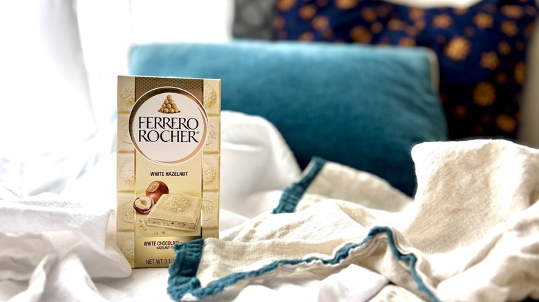 Ferrero Rocher white chocolate with hazelnut