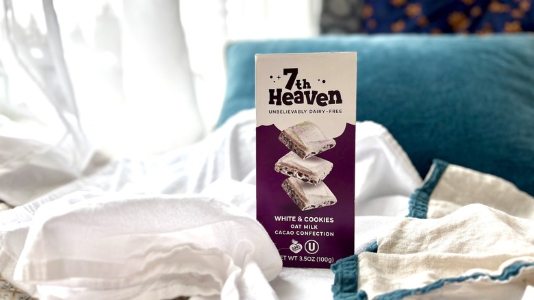 7th Heaven white chocolate bar