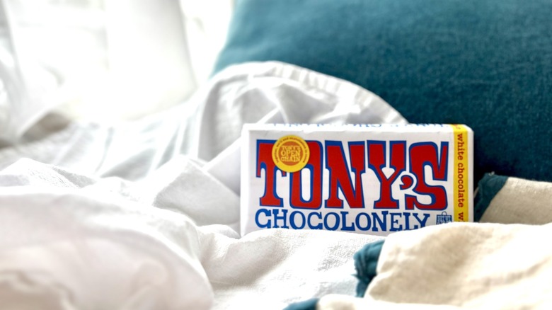 Tony's Chocolonely white chocolate