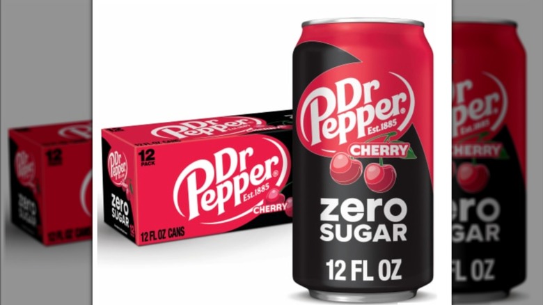 Pack of Dr Pepper soda