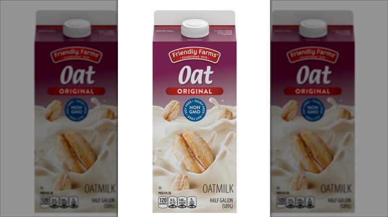 Carton of Friendly Farms Oat Original