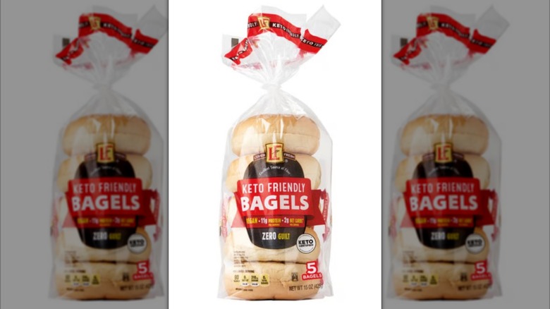 Bag of L'Oven Fresh Keto Friendly Bagels
