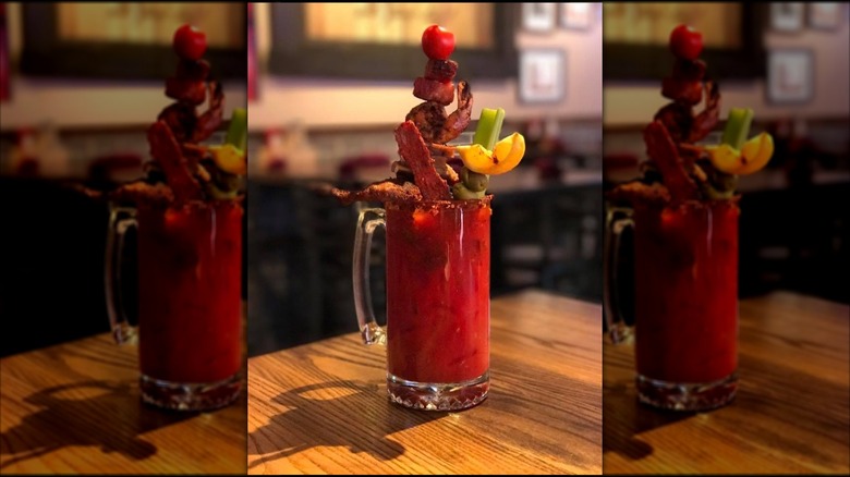 The Big Bloody Bull Rider at Virgil's Real Barbecue