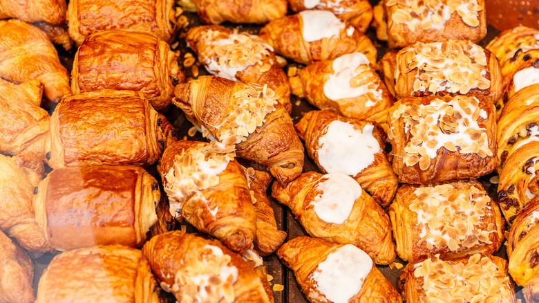Variety of baked goods