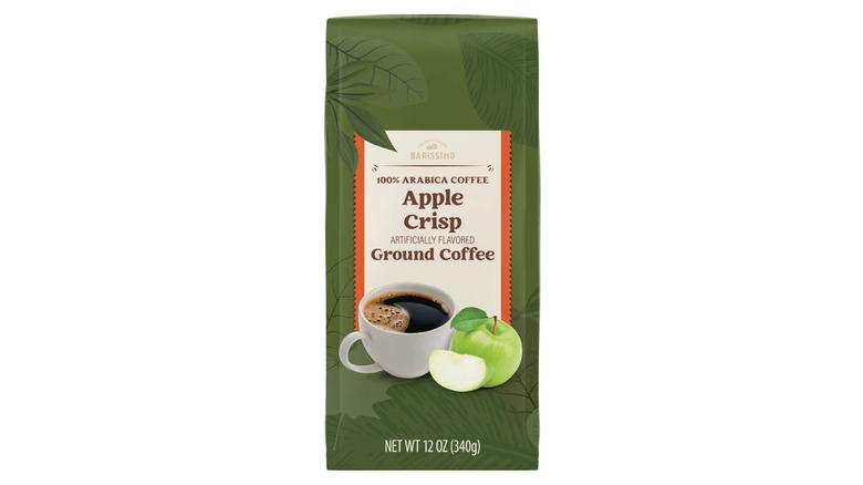 bag of green Apple Crisp coffee