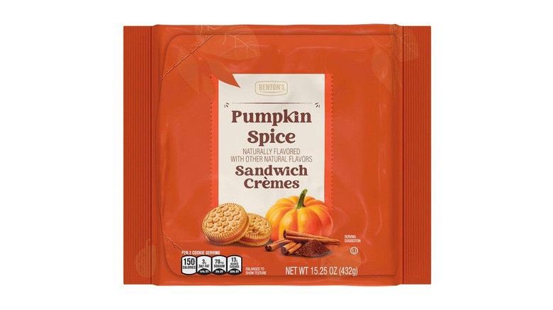 orange bag of pumpkin spice cookies