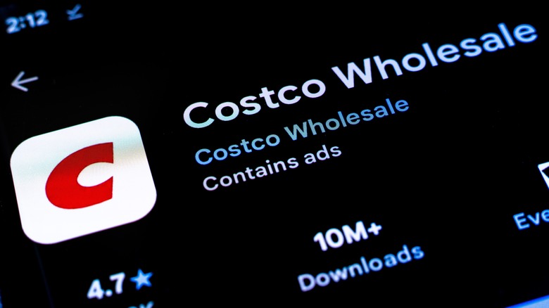 The Costco Wholesale downloadable app