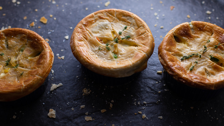 Premade individual chicken pot pies