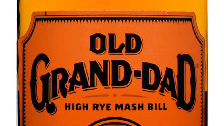 Orange logo of Old Grand-Dad bourbon