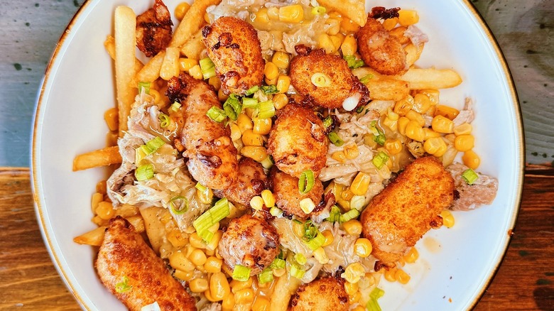 An Iowa poutine special from Lua Brewing