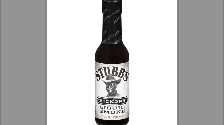 Bottle of Stubb's Hickory Liquid Smoke