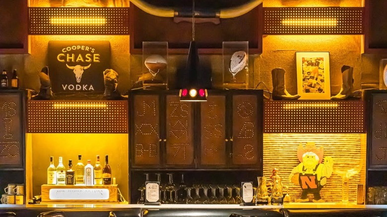 Interior of Johnny's Cafe in Omaha