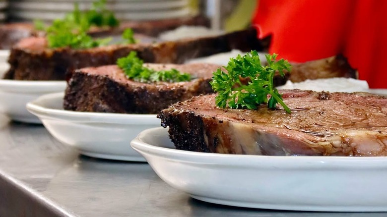 steaks at Kreis' Steakhouse in St. Louis