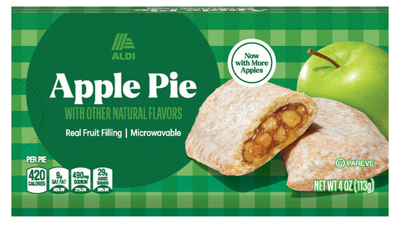 Baker's Treat Apple Lunchbox Pie in a green box