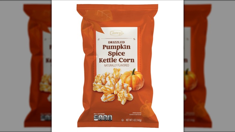 Bag of Clancy's Drizzled Pumpkin Spice Kettle Corn