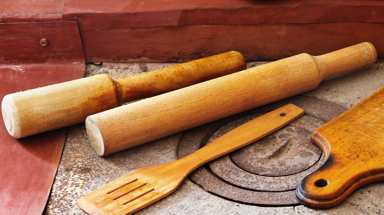 collection of rolling pins
