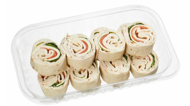 Kirkland Signature pinwheels on white background