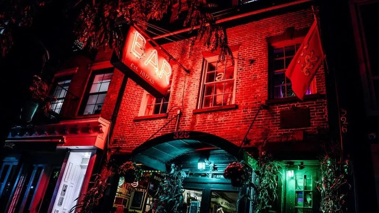 The bar at The Ear Inn in New York City, New York