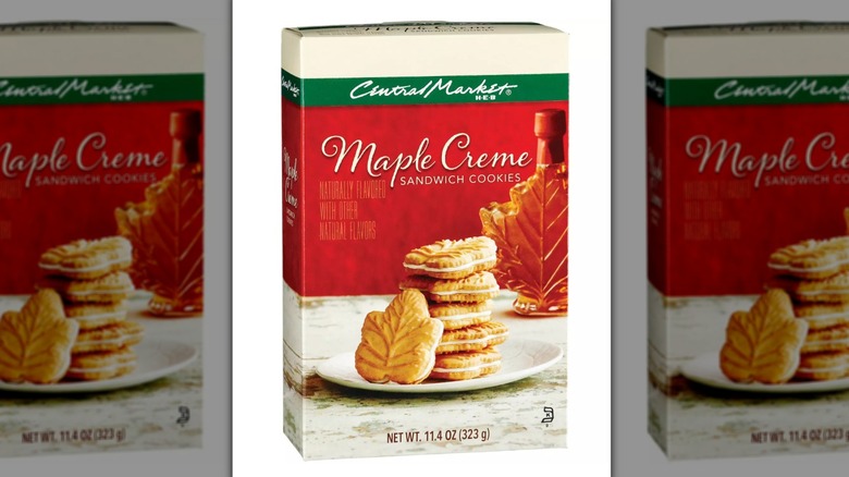 Central Market Maple Creme Cookies