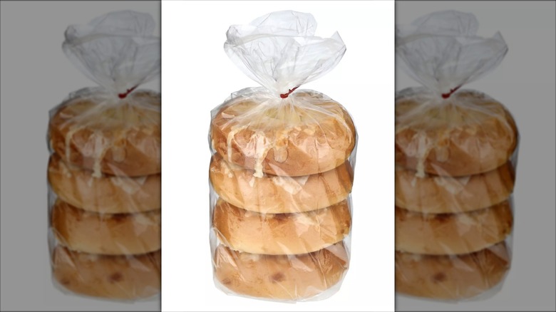 H‑E‑B Bakery Asiago Cheese Bagels