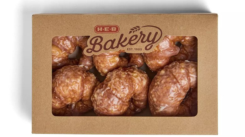 H-E-B bakery glazed croissants