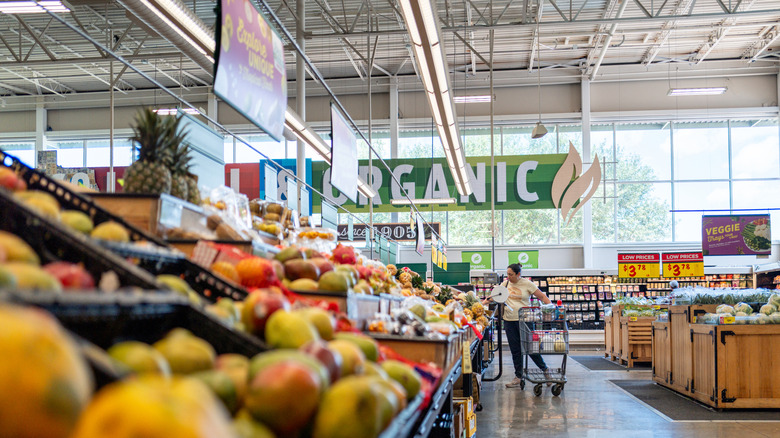 Produce section at H-E-B