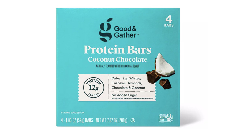 Good & Gather Coconut Chocolate Protein Bars from Target