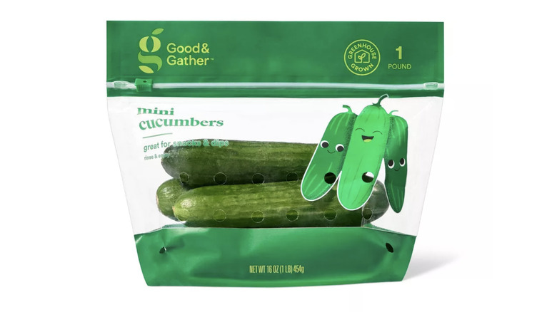 Good & Gather Fresh Mini Cucumbers from Target